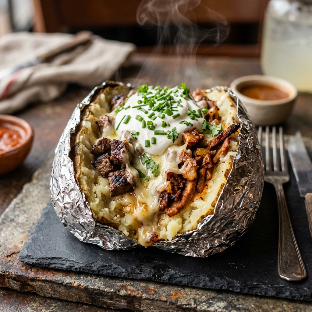 Papas Asadas